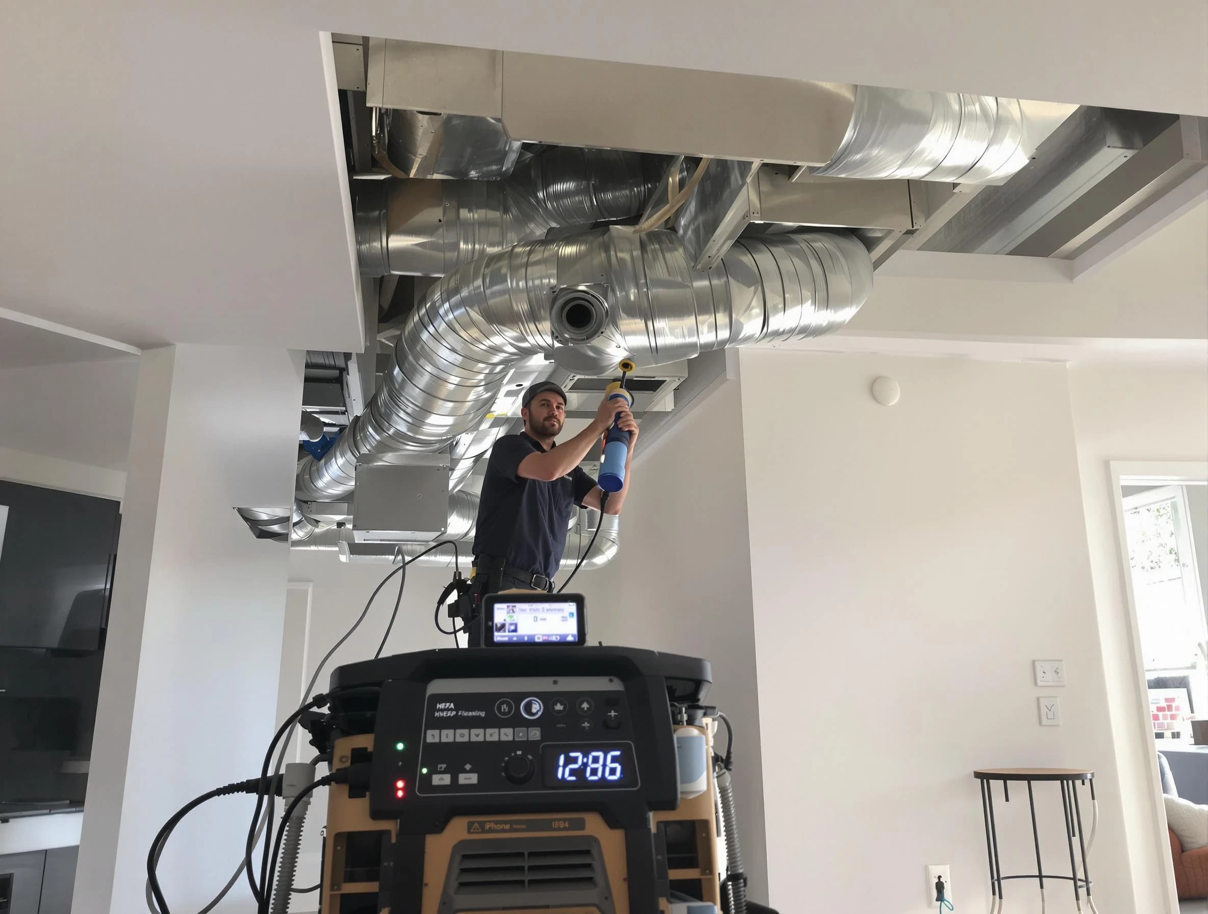 Advanced pure air duct cleaning by Sheridan Air Duct Cleaning in Sheridan