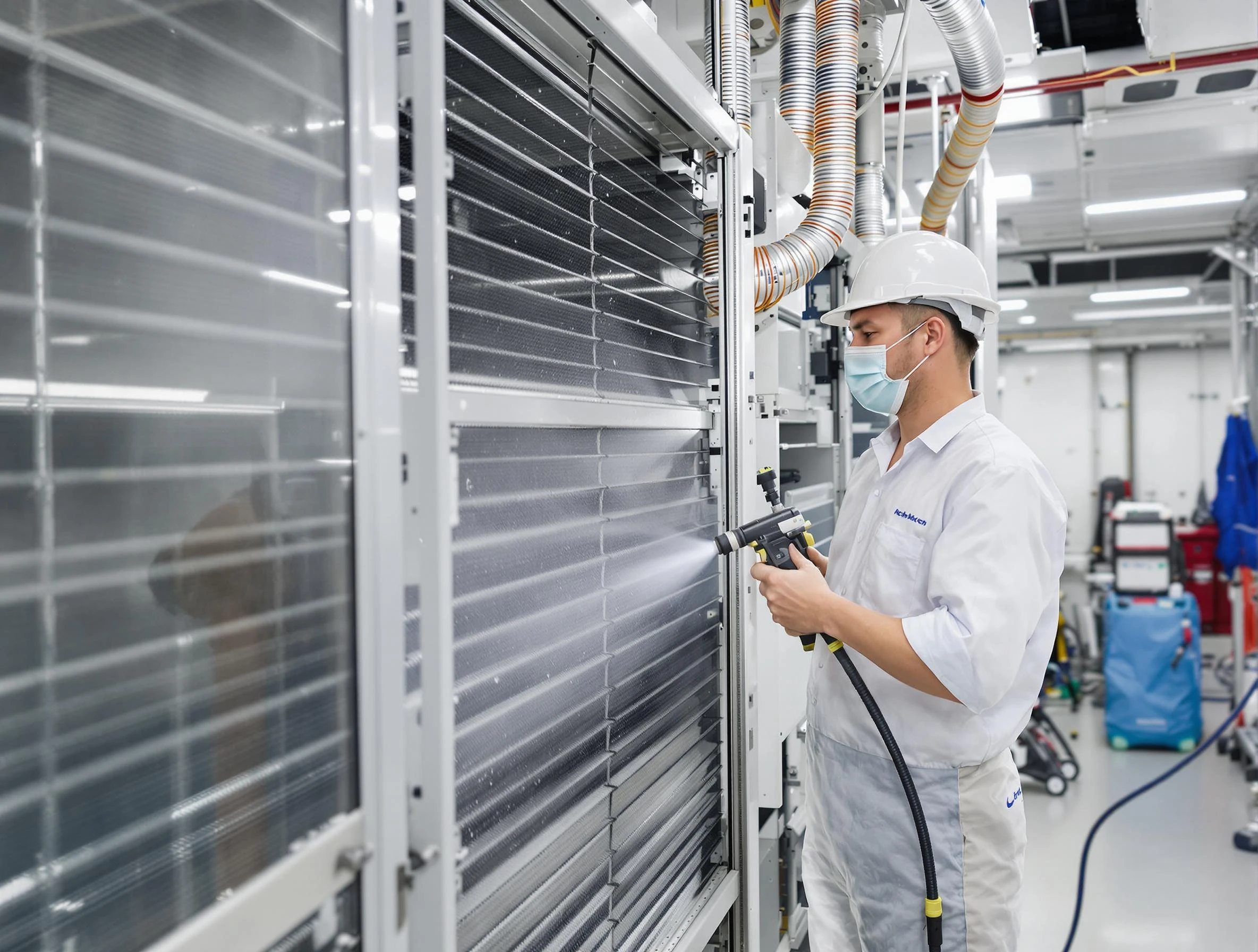 Professional AC coil cleaning by Sheridan Air Duct Cleaning in Sheridan